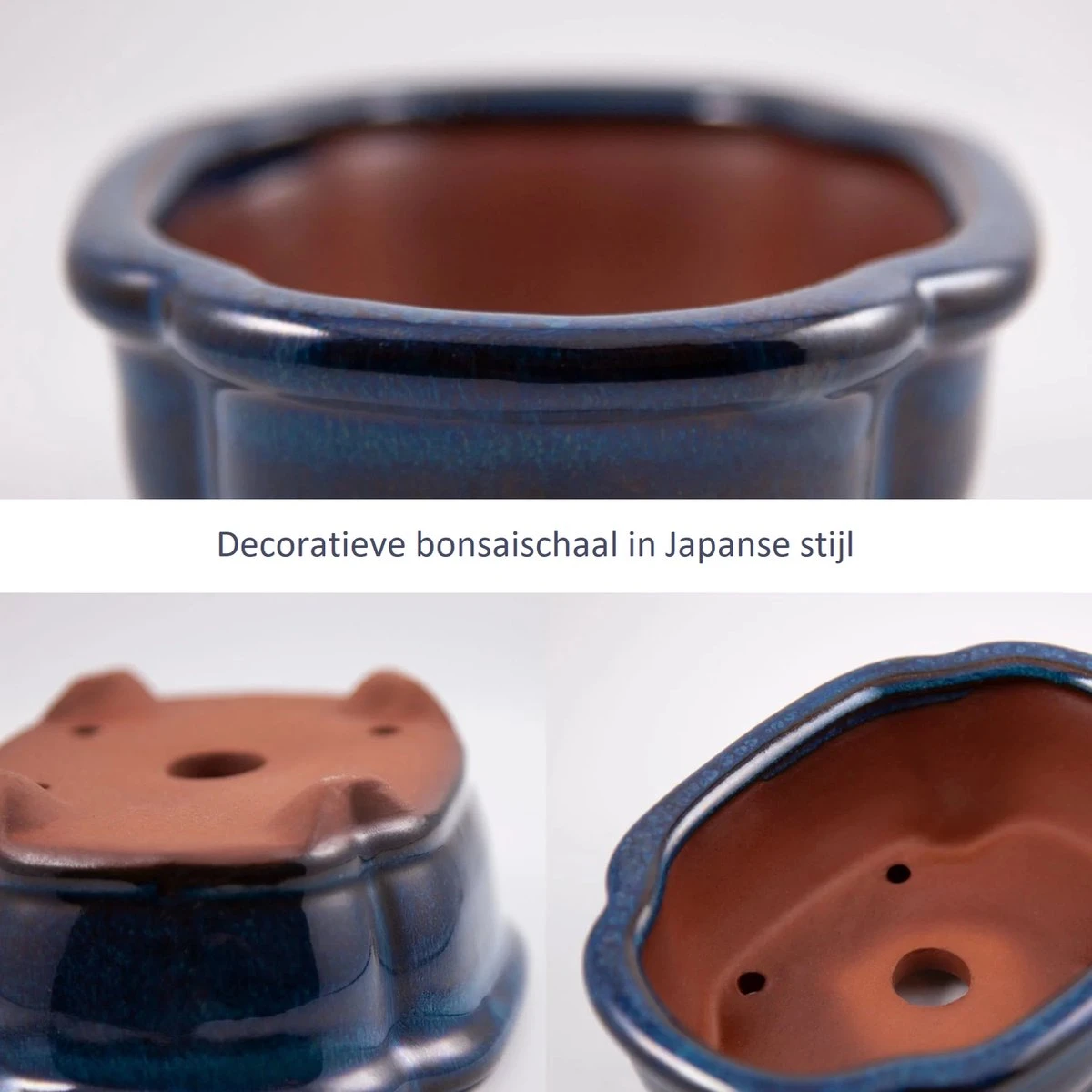 Happy Seed Keramieken bonsai pot (schaal) - Marine blauw - geglazuurd Happy Seed Keramieken Bonsai Pot (schaal) - Marine Blauw - Geglazuurd -Tuinverzorgings Winkel 1200x1200 2328