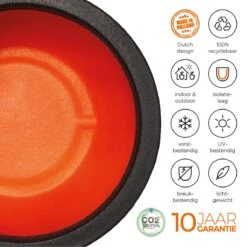 Capi Europe - Vaas Elegant Deluxe Rib NL - 45x72 - Zwart - Voor Binnen En Buiten - KBLR1138 6 Capi Europe - Vaas Elegant Deluxe Rib NL - 45x72 - Zwart - Voor Binnen En Buiten - KBLR1138 -Tuinverzorgings Winkel 1200x1200 2351