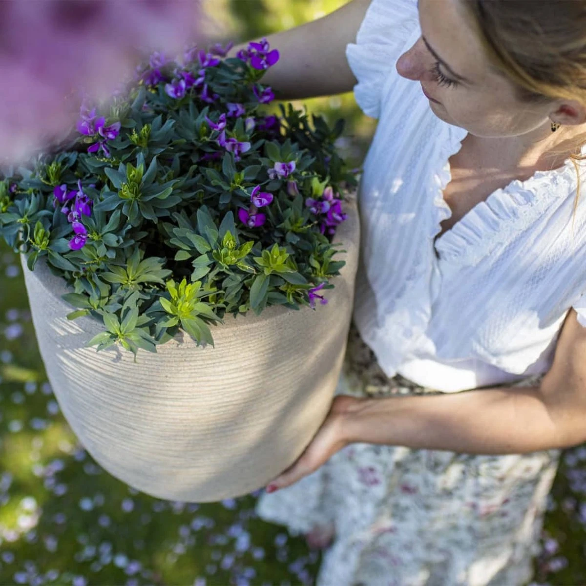 Capi Europe - Bloempot bol Waste Rib NL - 35x34 - Terrazzo Beige - Voor binnen en buiten - KTBR932 Capi Europe - Bloempot Bol Waste Rib NL - 35x34 - Terrazzo Beige - Voor Binnen En Buiten - KTBR932 -Tuinverzorgings Winkel 1200x1200 2366