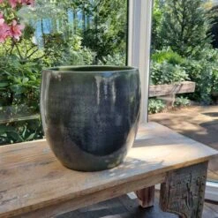 Mica Decorations Lester Bloempot - H31 X Ø33 Cm - Terracotta - Groen -Tuinverzorgings Winkel 1200x1200 2387