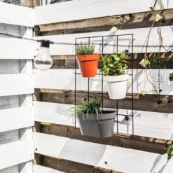 Elho Loft Urban Green Wall Rek 48 - Accessoires Voor Buiten - Ø 47.3 X H 59.0 Cm - Zwart/Living Black -Tuinverzorgings Winkel 1200x1200 2395