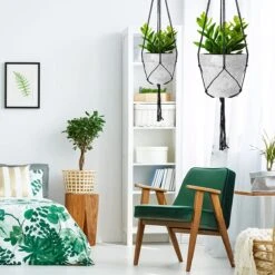9 Stuks Zwart Macrame Plantenhangers - Boho Handgeweven Katoen Hangpot Voor Binnen/Buiten - Hangende Bloempot Met Kralen - Macramé Touw/Koord Hangplant Houder - Bohemian Wandhanger Decoratie - Plant Hanger - Verticale Tuin Bloempothouder Planthanger 8 9 Stuks Zwart Macrame Plantenhangers - Boho Handgeweven Katoen Hangpot Voor Binnen/Buiten - Hangende Bloempot Met Kralen - Macramé Touw/Koord Hangplant Houder - Bohemian Wandhanger Decoratie - Plant Hanger - Verticale Tuin Bloempothouder Planthanger -Tuinverzorgings Winkel 1200x1200 2411