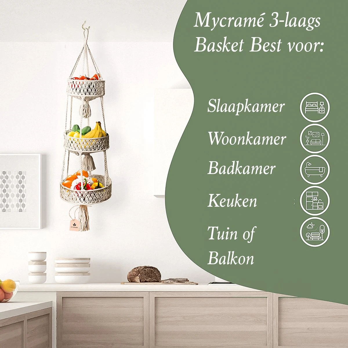 Macramé 3-Laags Hangende Fruitmand - Bohemian Mand Plantenhanger - Handgemaakt Katoen Touw Fruitschaal Hangmand - Boho Ophangbaar Etagere - Decoratieve Fruit Schaal/Basket - Opbergmand organizer - Keuken/Balkon Decoratie - Hangpot voor Binnen/Buiten Macramé 3-Laags Hangende Fruitmand - Bohemian Mand Plantenhanger - Handgemaakt Katoen Touw Fruitschaal Hangmand - Boho Ophangbaar Etagere - Decoratieve Fruit Schaal/Basket - Opbergmand Organizer - Keuken/Balkon Decoratie - Hangpot Voor Binnen/Buiten -Tuinverzorgings Winkel 1200x1200 2413