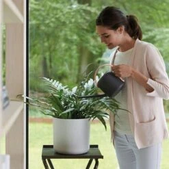 Elho B.for Soft Rond 30 - Bloempot Voor Binnen - Ø 29.5 X H 27.6 Cm - Wit -Tuinverzorgings Winkel 1200x1200 2468