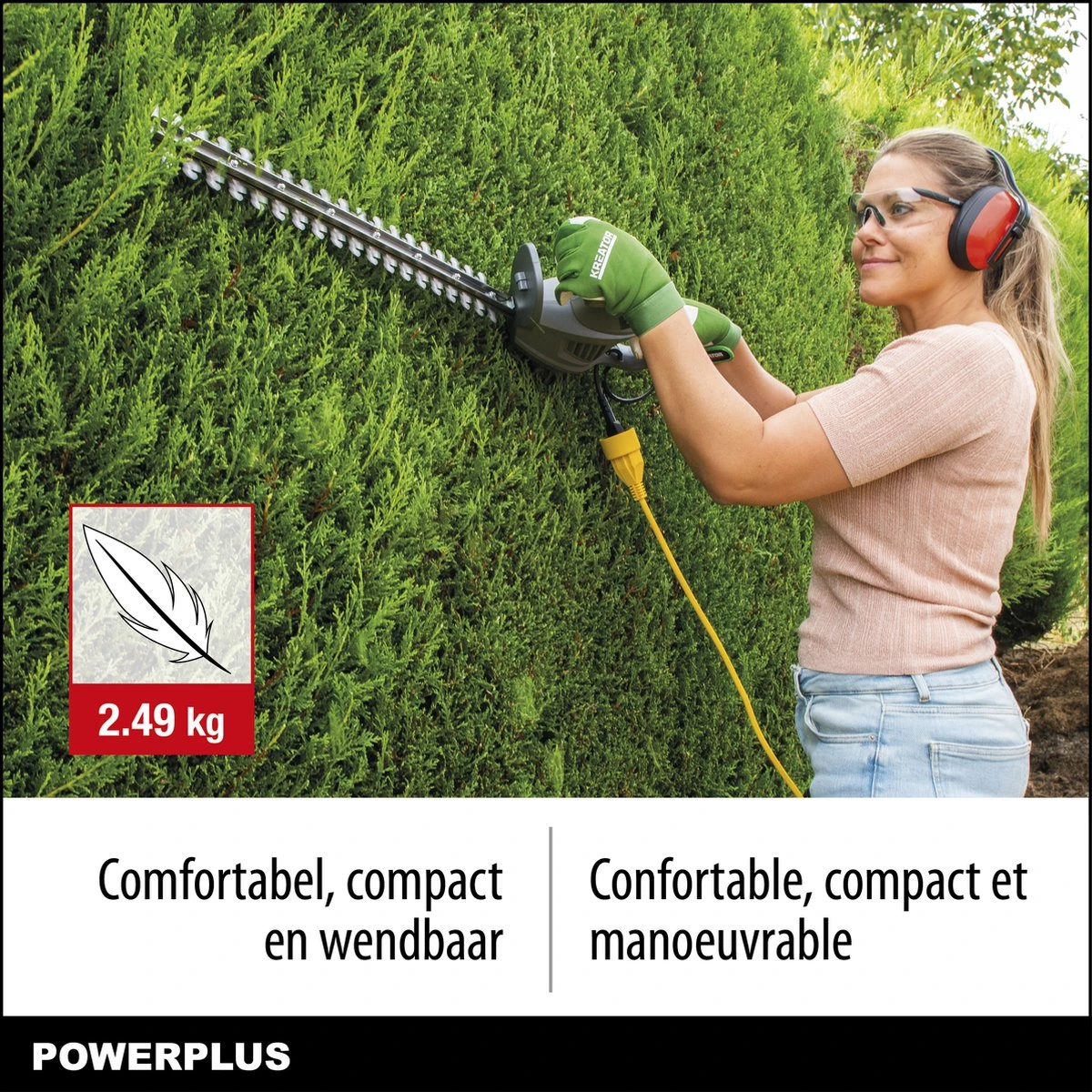 Powerplus POWEG40100 Elektrische heggenschaar - 550W - Snoeien en knippen - Zwaardlengte 560mm - Mesafstand 16mm - Haagschaar voor tuinonderhoud Powerplus POWEG40100 Elektrische Heggenschaar - 550W - Snoeien En Knippen - Zwaardlengte 560mm - Mesafstand 16mm - Haagschaar Voor Tuinonderhoud -Tuinverzorgings Winkel 1200x1200 305