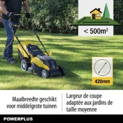 Powerplus POWXG6281 Elektrische Grasmaaier - Grasmachine Voor Middelgrote En Grote Tuin - 2000W - Maaibreedte 420mm - Verstelbare Maaihoogte - Mulching Functie - Incl. 40L Opvangbak 7 Powerplus POWXG6281 Elektrische Grasmaaier - Grasmachine Voor Middelgrote En Grote Tuin - 2000W - Maaibreedte 420mm - Verstelbare Maaihoogte - Mulching Functie - Incl. 40L Opvangbak -Tuinverzorgings Winkel 1200x1200 323