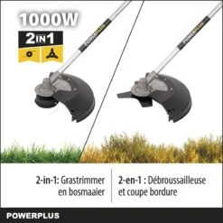 Powerplus POWXG30405 Bosmaaier 2-in-1 - 1000 W - Bosmaaier & Grastrimmer -Tuinverzorgings Winkel 1200x1200 352