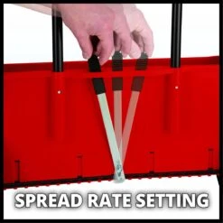 Einhell Strooiwagen GC-SR 12 (12 L - 45 Cm Strooibreedte - Dubbele Duwstang - Kliksluiting Aan Beide Zijden - Verstelhendel - Corrosiebestendige Rol - Behuizing Van Breukvast Kunststof) -Tuinverzorgings Winkel 1200x1200 435