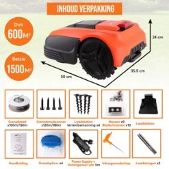Zoef Robot Robotmaaier Betsie Met APP <1400 M2 -Tuinverzorgings Winkel 1200x1200 485