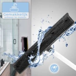 2 In 1 Rubberen Bezem – Bezem Binnen & Buiten – Vloerwisser Met Steel - Met Huisdierhaar Verwijderaar - Vloertrekker – Veger - Extra Lang 160cm -Tuinverzorgings Winkel 1200x1200 495