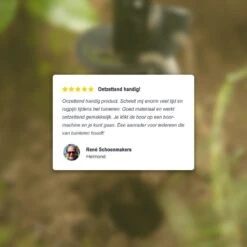 Merkloos Grondboor Voor Planten - 25 CM - Palenboor - Moestuin - Bollenplanter - Zwart -Tuinverzorgings Winkel 1200x1200 509