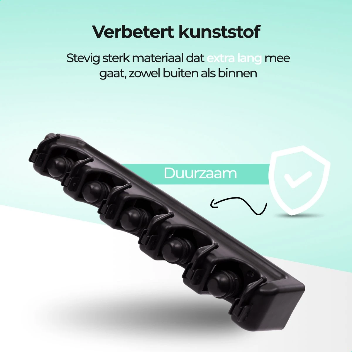 CLEANLY® Bezemhouder - Ophangsysteem voor Tuingereedschap - Bezem Ophangsysteem - Gereedschapshouder met Ophanghaken - ABS CLEANLY® Bezemhouder - Ophangsysteem Voor Tuingereedschap - Bezem Ophangsysteem - Gereedschapshouder Met Ophanghaken - ABS -Tuinverzorgings Winkel 1200x1200 537