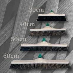 MAUS Bezem Binnen 60cm - Zachte Paardenhaar Zaalveger Met Steel 150cm - Gerecycled - Made In EU - Zeer Robuust -Tuinverzorgings Winkel 1200x1200 567