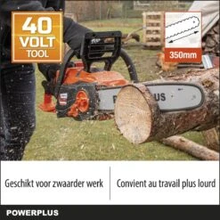 Powerplus Dual Power POWDPGSET33 Accu Kettingzaag - 40V - 30 Cm Zwaardlengte -2x20V Accu -1 X Lader 3 Powerplus Dual Power POWDPGSET33 Accu Kettingzaag - 40V - 30 Cm Zwaardlengte -2x20V Accu -1 X Lader -Tuinverzorgings Winkel 1200x1200 57