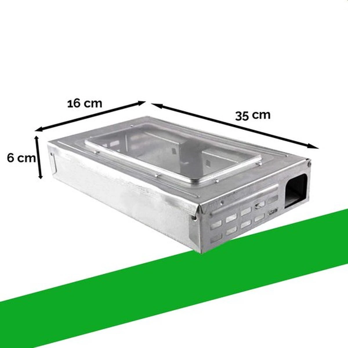 VerminBuster Diervriendelijke Muizenval - Geschikt voor Meerdere Muizen - Rechthoek Inloopval VerminBuster Diervriendelijke Muizenval - Geschikt Voor Meerdere Muizen - Rechthoek Inloopval -Tuinverzorgings Winkel 1200x1200 786