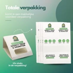 VerminBuster Zilvervisjesvallen 12 Stuks - Zilvervisjes - Insectenval - Kakkerlakval - Bedwantsen - Mieren -Tuinverzorgings Winkel 1200x1200 810
