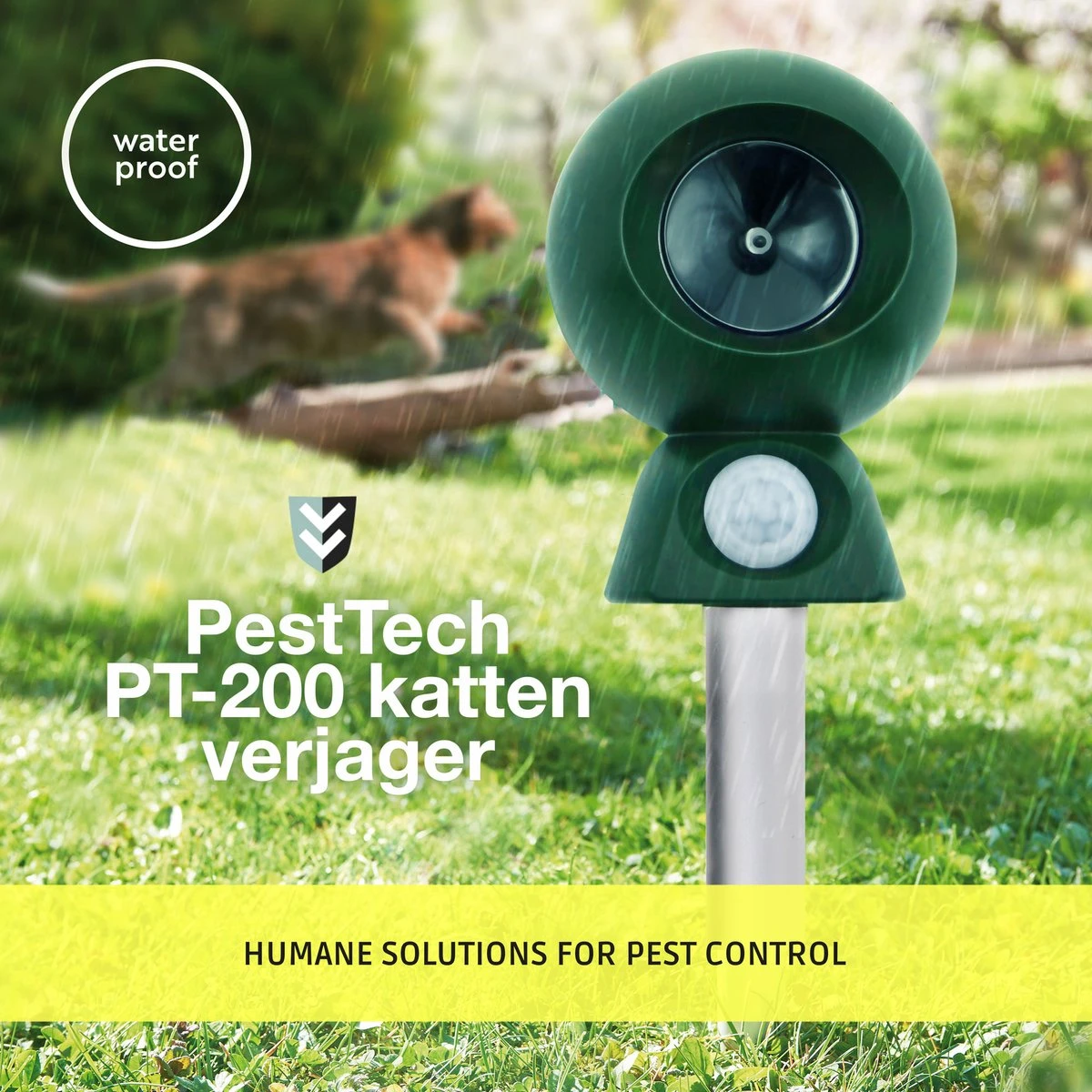 Pest Tech - PT-200 - Kattenverjager - Ultrasone Kattenverjager - Kattenschrik - Zonneenergie - Marterverjager -Zonder Solar Paneel - *Zonder batterijen inclusief Pest Tech - PT-200 - Kattenverjager - Ultrasone Kattenverjager - Kattenschrik - Zonneenergie - Marterverjager -Zonder Solar Paneel - *Zonder Batterijen Inclusief -Tuinverzorgings Winkel 1200x1200 838