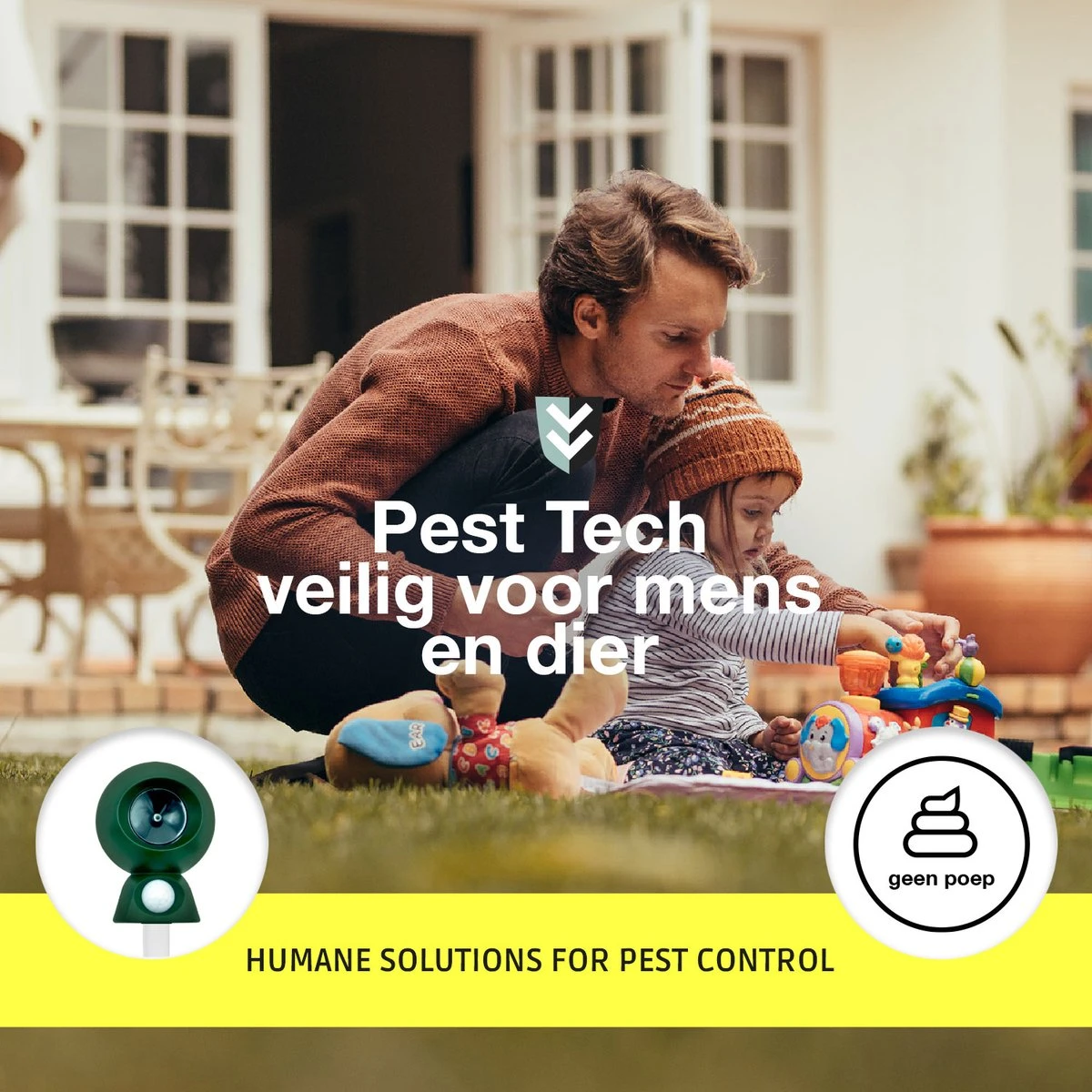 Pest Tech - PT-200 - Kattenverjager - Ultrasone Kattenverjager - Kattenschrik - Zonneenergie - Marterverjager -Zonder Solar Paneel - *Zonder batterijen inclusief Pest Tech - PT-200 - Kattenverjager - Ultrasone Kattenverjager - Kattenschrik - Zonneenergie - Marterverjager -Zonder Solar Paneel - *Zonder Batterijen Inclusief -Tuinverzorgings Winkel 1200x1200 839