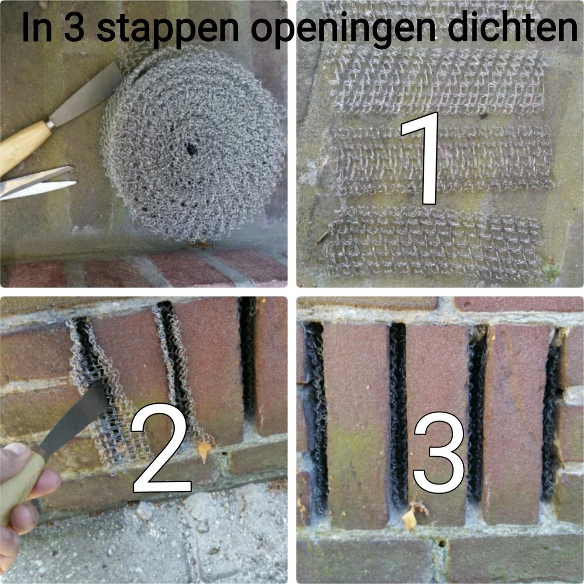 RVS wering gaas - muizengaas - afdichtingsnet - Netnox - Stootvoegroostergaas - rattengaas - insectengaas - rvs gaas - per 1 meter RVS Wering Gaas - Muizengaas - Afdichtingsnet - Netnox - Stootvoegroostergaas - Rattengaas - Insectengaas - Rvs Gaas - Per 1 Meter -Tuinverzorgings Winkel 1200x1200 901