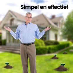 Aniway®- Mollenverjager - 2 Of 4 Stuks - Mollenbestrijding - Op Zonne-energie - Diervriendelijk - Waterdicht - Strakke Tuin/gazon/perceel 12 Aniway®- Mollenverjager - 2 Of 4 Stuks - Mollenbestrijding - Op Zonne-energie - Diervriendelijk - Waterdicht - Strakke Tuin/gazon/perceel -Tuinverzorgings Winkel 1200x1200 930