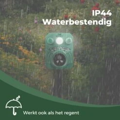 Dentools Ultrasone Kattenverjager 110 Graden - Ongedierte Verjager - Ongediertebestrijding - Zonneenergie - Groot Bereik - Oplaadbaar -Tuinverzorgings Winkel 1200x1200 941