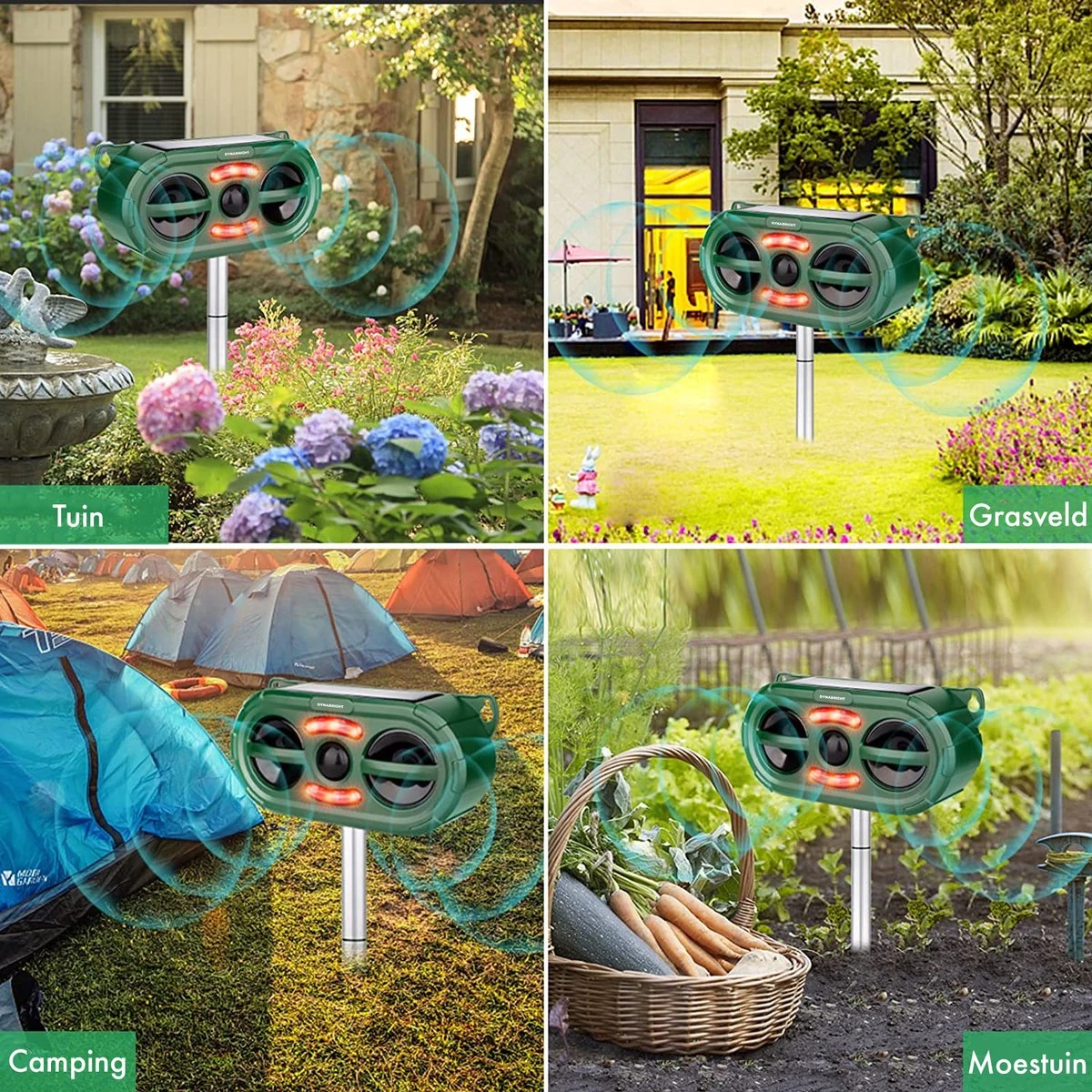 DynaBright - Solar Kattenverjager - Marterverjager - Waterdicht - Honden en Kattenschrik - Muizenverjager - Vogelverjager - Oplaadbare Batterijen - Bewegingssensor - Zonne-energie - USB Lader DynaBright - Solar Kattenverjager - Marterverjager - Waterdicht - Honden En Kattenschrik - Muizenverjager - Vogelverjager - Oplaadbare Batterijen - Bewegingssensor - Zonne-energie - USB Lader -Tuinverzorgings Winkel 1200x1200 954