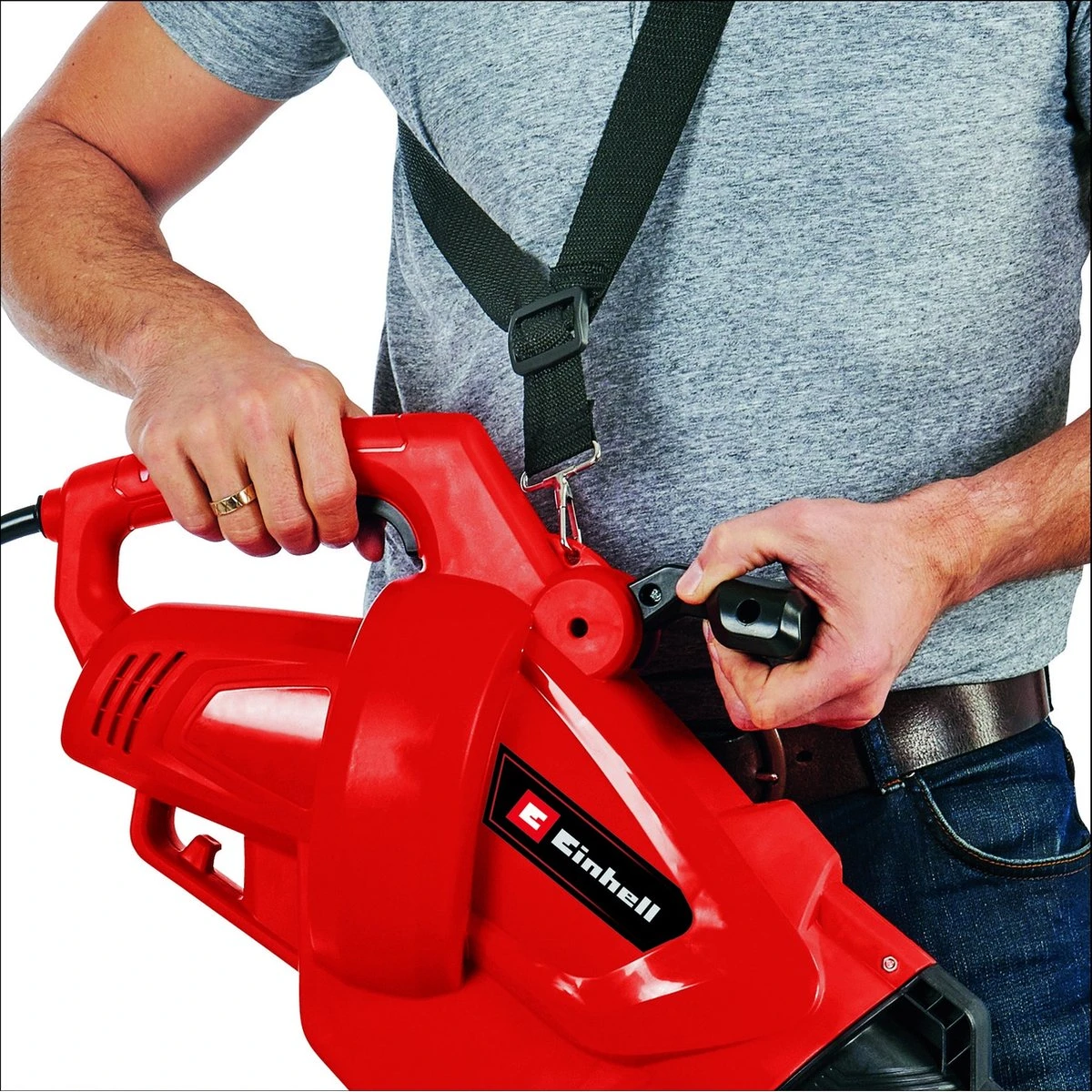 Einhell Elektrische bladblazer GC-EL 3024 E (blazen, zuigen & versnipperen, zuigbuis Ø75 mm, zuigkracht 650 m³/h, hakselfunctie 10:1, blaassnelheid 240 km/h, opvangzak 40 L) Einhell Elektrische Bladblazer GC-EL 3024 E (blazen, Zuigen & Versnipperen, Zuigbuis Ø75 Mm, Zuigkracht 650 M³/h, Hakselfunctie 10:1, Blaassnelheid 240 Km/h, Opvangzak 40 L) -Tuinverzorgings Winkel 1200x1200 96