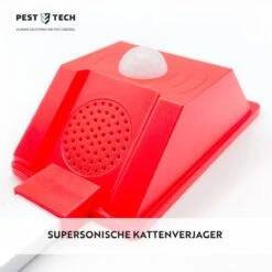 Pest-Tech™ PT-219 | Ultrasone Kattenverjager Op Zonneenergie | Kattenschrik | Marterverjager | Dierenverjager | Kattenafweermiddel | Ongedierte Verjager - Met USB Oplaadkabel -Tuinverzorgings Winkel 1200x1200 987