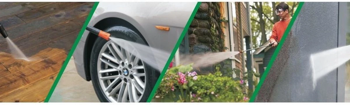 Hofftech 1200 Watt hogedrukreiniger 100 BAR - Krachtig en compact Hofftech 1200 Watt Hogedrukreiniger 100 BAR - Krachtig En Compact -Tuinverzorgings Winkel