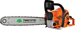 TIMBERPRO - Kettingzaag - 62 Cc - Benzine - Zwaardlengte 50 Cm - Met Transportzak - Met 2e Ketting -Tuinverzorgings Winkel 1200x484