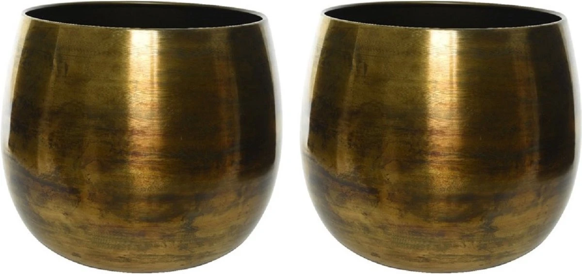 Decoris Bloempot - goud - zink - voor kamerplant - D33 x H34 cm - plantenpotten Decoris Bloempot - Goud - Zink - Voor Kamerplant - D33 X H34 Cm - Plantenpotten -Tuinverzorgings Winkel 1200x565 3