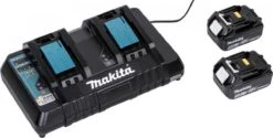 Makita - DLM432PT2 - 2x 18V - Accu - Grasmaaier - Set - 2x 5.0 Ah - Duolader -Tuinverzorgings Winkel 1200x609 1