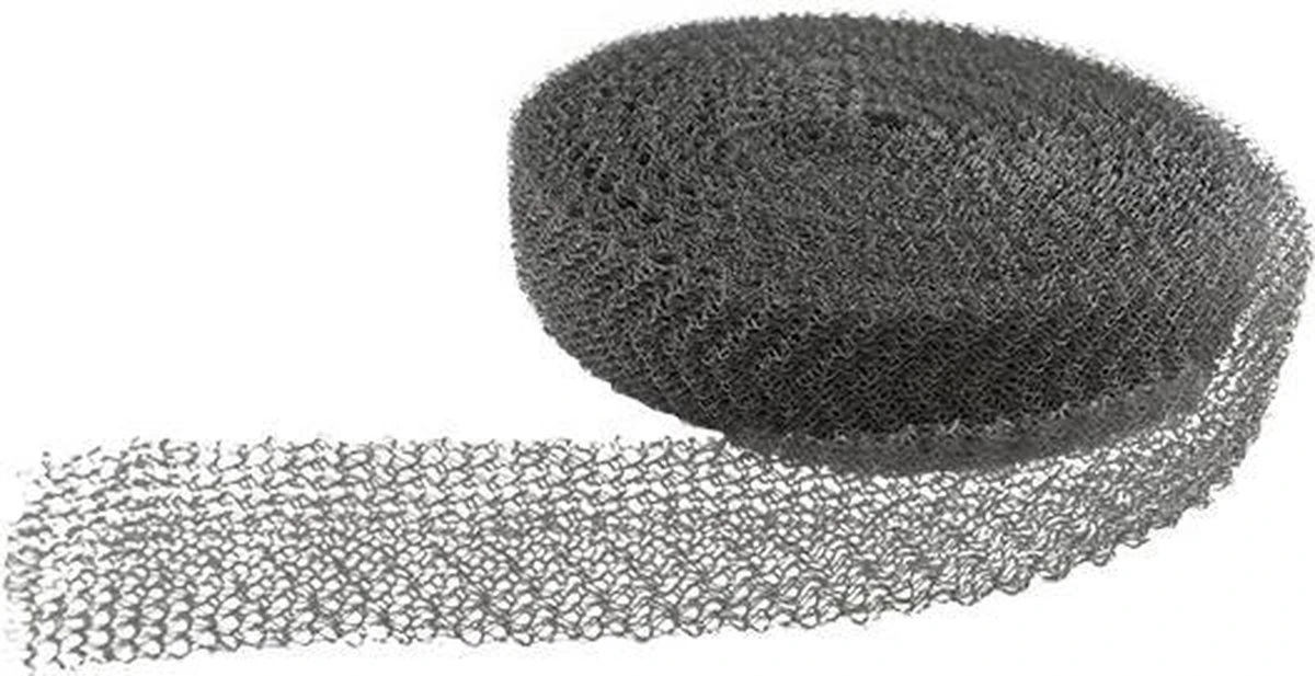 RVS wering gaas - muizengaas - afdichtingsnet - Netnox - Stootvoegroostergaas - rattengaas - insectengaas - rvs gaas - per 1 meter RVS Wering Gaas - Muizengaas - Afdichtingsnet - Netnox - Stootvoegroostergaas - Rattengaas - Insectengaas - Rvs Gaas - Per 1 Meter -Tuinverzorgings Winkel