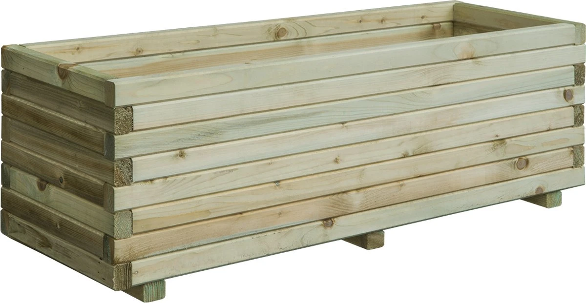 Intergard Houten bloembakken plantenbakken rechthoek 80x40x35cm Intergard Houten Bloembakken Plantenbakken Rechthoek 80x40x35cm -Tuinverzorgings Winkel