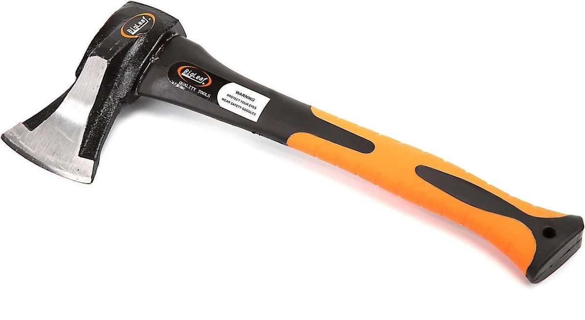 Kloofbijl 1000 Gram met Anti Slip Fiberglas Steel bijl Merkloos Kloofbijl 1000 Gram Met Anti Slip Fiberglas Steel Bijl -Tuinverzorgings Winkel 1200x657 2