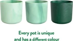 Elho The Ocean Collection Round 22cm - Bloempot Voor Binnen - 100% Gerecycled Materiaal - Gemaakt Met Zeeafval - Ø 22.3 X H 20.4 Cm - Pacifisch Groen -Tuinverzorgings Winkel 1200x670 3