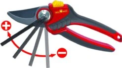 WOLF-Garten Snoeischaar "Premium Plus" RR 4000 - Max. Knipdiameter 22 Mm - Links- En Rechtshandige - Softinleg Handgreep - Snijhoek 30° - Voor Grote Handen - Vervangbare Messen -Tuinverzorgings Winkel 1200x672 2