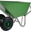 Kruiwagen Met Dubbel Luchtwiel Stal Eco Groen 160 Liter -Tuinverzorgings Winkel 1200x674 1