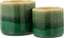 J-Line Bloempot Elise Keramiek Groen Large 5 J-Line Bloempot Elise Keramiek Groen Large -Tuinverzorgings Winkel 1200x718 5