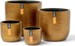 Capi Europe - Set Van 4 - Bloempot Binnen - Retro - - Goud - Bloempot Voor Binnen - BOX-BRTG-4 -Tuinverzorgings Winkel 1200x736 4