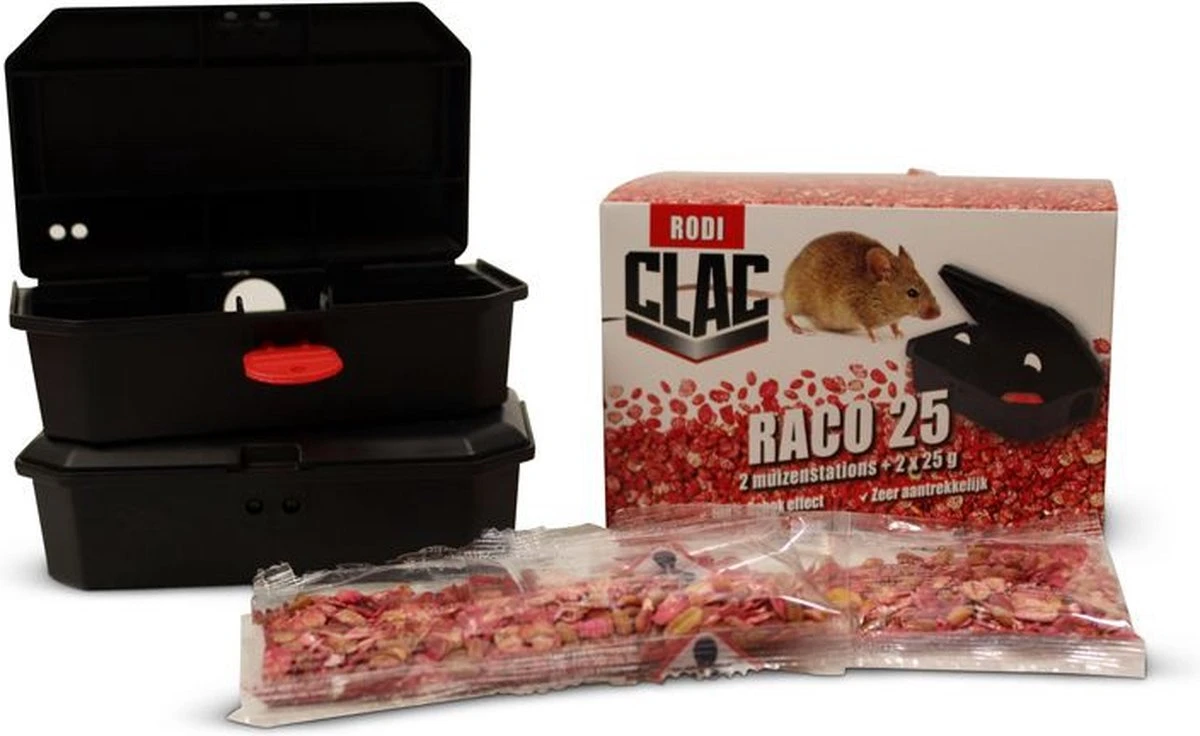 Raco Muizenkorrels, 2 lokdozen met extra navulling - Muizengif - Graankorrels voor muizenbestrijding - Complete set muizenkorrels Raco Muizenkorrels, 2 Lokdozen Met Extra Navulling - Muizengif - Graankorrels Voor Muizenbestrijding - Complete Set Muizenkorrels -Tuinverzorgings Winkel