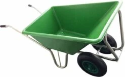 Kruiwagen Met Dubbel Luchtwiel Stal Eco Groen 160 Liter 8 Kruiwagen Met Dubbel Luchtwiel Stal Eco Groen 160 Liter -Tuinverzorgings Winkel 1200x741