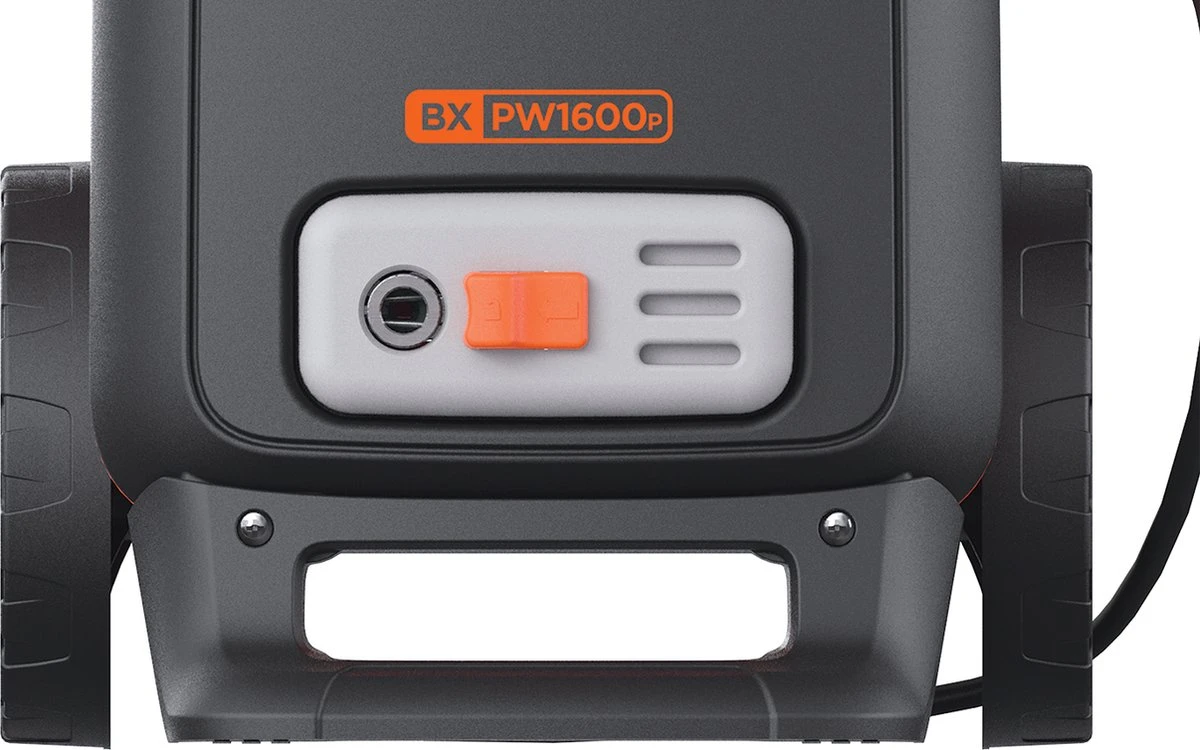 BLACK+DECKER Hogedrukreiniger BXPW1600PE - 1600 Watt - 125 Bar - 420 l/u - Verrijdbaar Black & Decker BLACK+DECKER Hogedrukreiniger BXPW1600PE - 1600 Watt - 125 Bar - 420 L/u - Verrijdbaar -Tuinverzorgings Winkel