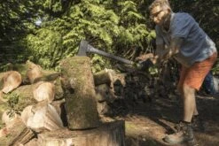 GEOLIA - Bijl - Bijl - Staal - Glasvezelsteel - 2,2 Kg Met Een Stalen Kop Van 1,6 Kg - Bijlen - Grote Bijl - Kloofhamer - Kloofbijl - Kloofbijl -Tuinverzorgings Winkel 1200x800 2