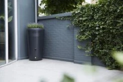 Elho Green Basics Regenton - Regenton - Living Black - Buiten - 200 Liter -Tuinverzorgings Winkel 1200x800 330