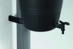 Elho Green Basics Rain Catcher 33 - Regenton Voor Balkonbuiten - Ø 33.5 X H 73.5 Cm - Zwart/Living Black -Tuinverzorgings Winkel 1200x800 376