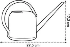 Elho B.for Soft Gieter 30 - Gieter Voor Binnenaccessoires - Ø 31.3 X H 0.0 Cm - Wit/Wit -Tuinverzorgings Winkel 1200x807 5