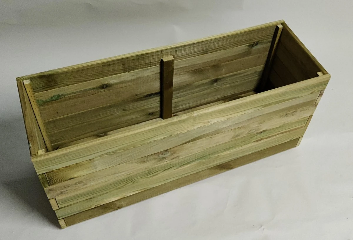Plantenbak bloembak balkonbak grenen hout geïmpregneerd 98x33x43cm - handgemaakt - duurzaam - zwaar Plantenbak Bloembak Balkonbak Grenen Hout Geïmpregneerd 98x33x43cm - Handgemaakt - Duurzaam - Zwaar -Tuinverzorgings Winkel 1200x815 8