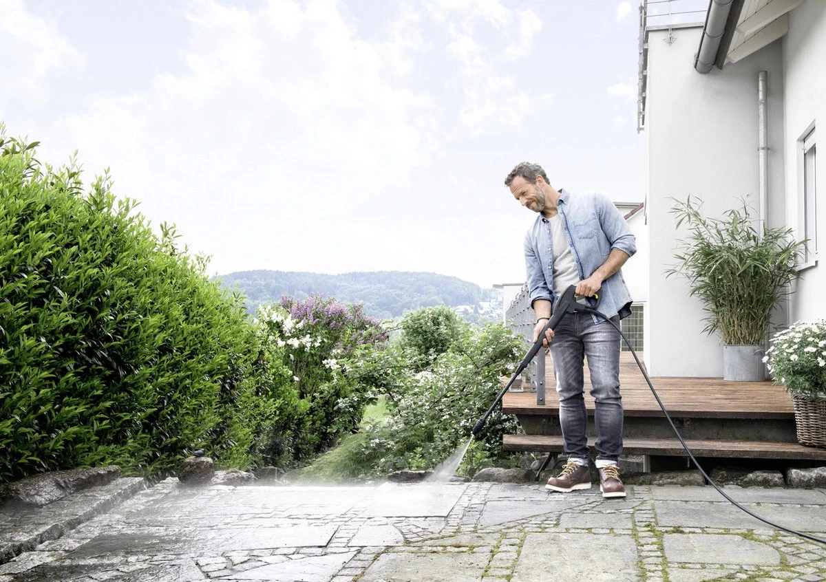 Kärcher K 2 Home Hogedrukreiniger - 1400W - 110 bar - 20 m²/h Kärcher K 2 Home Hogedrukreiniger - 1400W - 110 Bar - 20 M²/h -Tuinverzorgings Winkel 1200x846 1