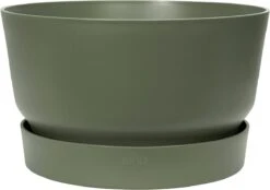 Elho Greenville Schaal 33 - Bloempot Voor Buiten - Ø 32.5 X H 19.4 Cm - Groen/Blad Groen -Tuinverzorgings Winkel 1200x846 9